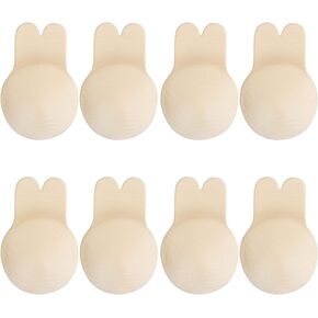 ONESING 2-4 Pairs Nipple Covers for Women Sticky Bra Reusable Adhesive Invisible Bra Nipple Pasties