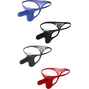 Faringoto Fashion Men's Thong,Pants Nylon Comfortable Breathable Six Colors