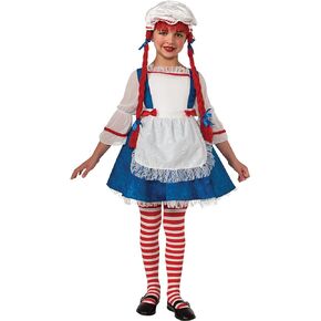 Rubies Child's Rag Doll Costume for Toddlers for Themed Parties and Halloween
