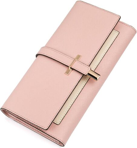 CLUCI Women Wallet Leather Trifold Large in Kuwait