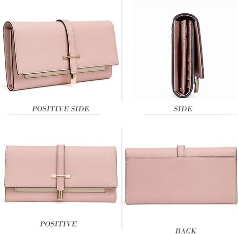 CLUCI Women Wallet Leather Trifold Large in Kuwait