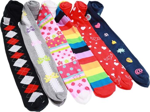 Angelina 6-Pair-Pack Girls Winter Fashion Uniform Tights in Saudi Arabia
