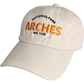 National Parks Collection - Medium Profile Dad Hat, Curved Brim Cotton Baseball Cap Men & Women, Work, Golf, Gym, Hike, Surf in Kuwait