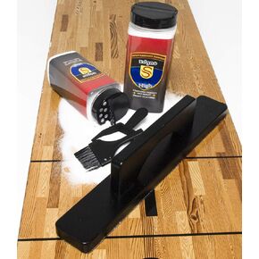 YDDS Shuffleboard Sand with Shuffleboard Brush - Shuffleboard Wax Set for Shuffleboard Table + Shuffleboard Brush + Mini Dustpan and Brush in Kuwait