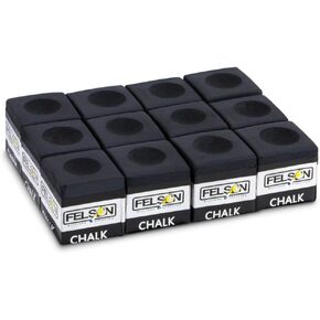 Felson Pool Chalk Cubes | Pool Table Accessories for Table Billiards | Pool Cue Chalk & Storage Box in Kuwait