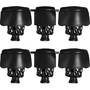 Collapsar Pool Table Pockets,Leatherette Billiard Pockets Set of 6,Replacement Pockets for Pool Table Accessories