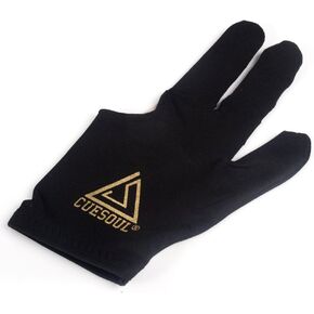 CUESOUL 10pcs/Set 3 Finger Billiards Gloves Pool Cue Gloves
