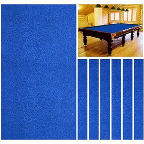 Homaisson Billiard Cloth, 8.5ft Pool Table Felt Cloth for 8ft Pool Tables, Nylon & Felt Blended Billiard Protector with 6 Cloth Strips, Super Cloth Stretching Capacity, Used for Home, Clubs, Bars
