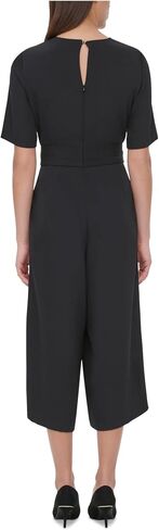 Tommy Hilfiger Womens Twill Cropped Jumpsuit in Saudi Arabia