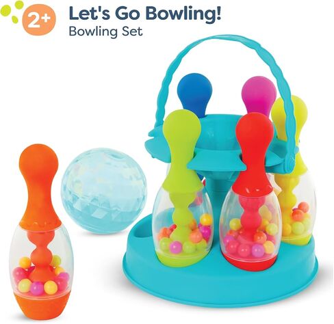 B. toys- B. play- Let's Go Bowling!- Sports and Outdoor Fun Playset- Indoor & Outdoor Game – Play Set for Toddlers, Kids – 2 Years + in Saudi Arabia