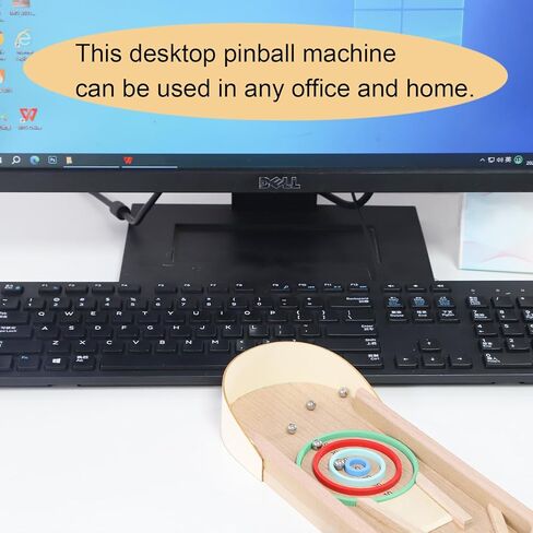 لعبة الكرة والدبابيس الخشبية الصغيرة من MENES على سطح الطاولة آلة الكرة والدبابيس الصغيرة للرماية فئة المكتب لتخفيف الضغط لعبة صغيرة مناسبة للترفيه العائلي والترفيه لعبة صغيرة in Kuwait