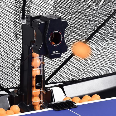 آلة تنس طاولة آليا واي مارك روبوت ناقل تلقائيا روبوت مع شبكة إمساك الكرة in Kuwait