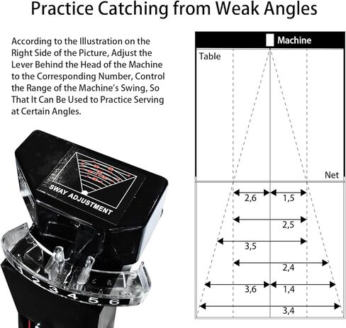 آلة تنس طاولة آليا واي مارك روبوت ناقل تلقائيا روبوت مع شبكة إمساك الكرة in Kuwait