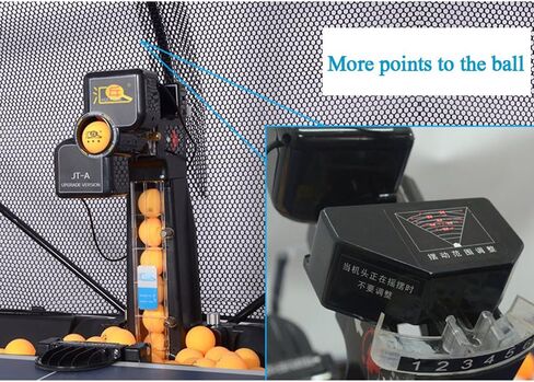 ZXMOTO روبوت تنس الطاولة التلقائي بينج بونج روبوت آلة لتدريب روبوت تنس الطاولة ترقية روبوت بينج بونج in Kuwait