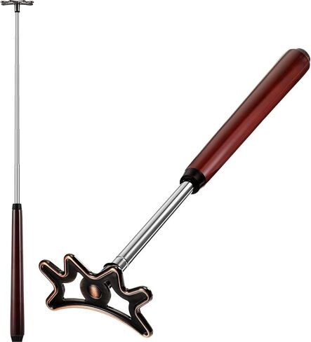 Sumind Retractable Pool Bridge Stick,Billiards Cue Stick Bridge with Removable Bridge Head and Wood Handle Billiards Pool Cue Accessory for Pool Cue Table in Kuwait