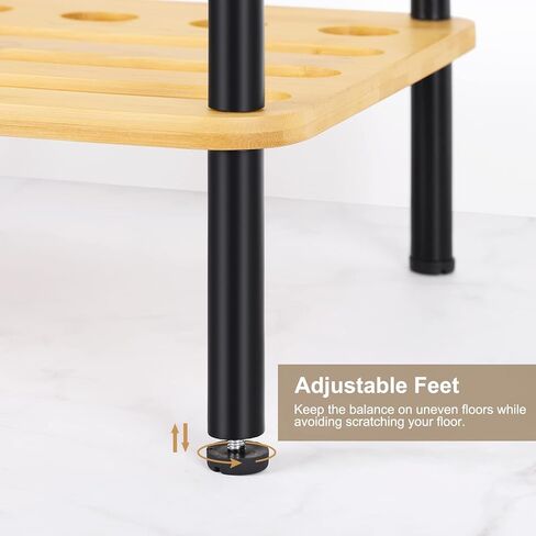 smusei Pool Stick Holder Pool Cue Holder Pool Cue Stick Rack Floor Stand Billiard Stick Holder Pool Table Accessories for Billiard Room Game Room Club Holds 6 Cues, Black in Kuwait