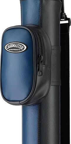 حقيبة Casemaster Q-Vault Supreme Billiard/Pool Cue الصلبة، تحمل عصا كاملة مكونة من قطعتين (1 مؤخرة/1 عمود) in Kuwait