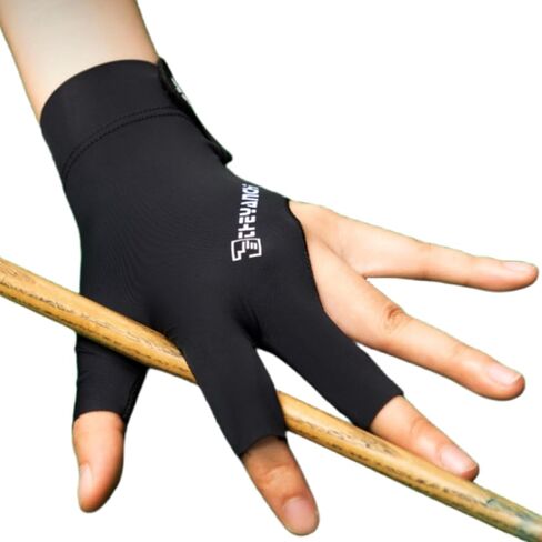 قفاز بلياردو من زانغبينبه، مقاس مريح لمقاسات صغيرة الى XL، قفازات رياضية بمقاسات شائعة للرجال والنساء، مثالي لعشاق السنوكر. in Kuwait