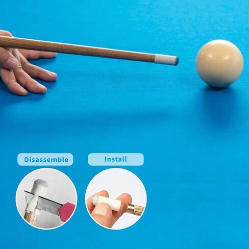 مجموعة فرش طاولة البلياردو مكونة من 7 قطع تتضمن فرشتين لطاولة البلياردو وقطعة قماش لعمود عصا البلياردو و12 قطعة ومكعبات طباشير و20 قطعة من ملحقات طاولة البلياردو in Kuwait