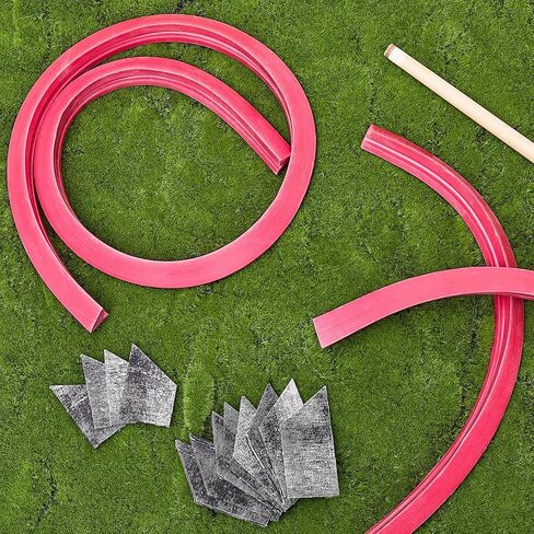 ليليفول 6 قطع من مصدات طاولة البلياردو و12 قطعة من اغطية وسائد طاولة البلياردو/البلياردو، مجموعة مصدات مطاطية بديلة K66 لملحقات طاولة البلياردو بطول 8 اقدام in Kuwait