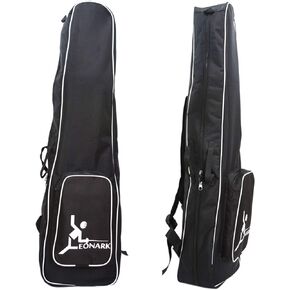 LEONARK Fencing Draw-bar Wheel Bag for Epee Saber and Foil - Hema Sword Bag Trolley Case for Fencing Suit and Mask