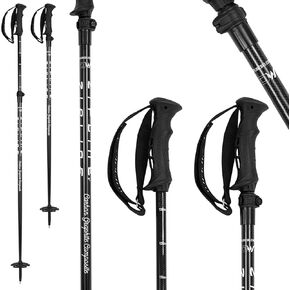 Zipline Blurr EXT - MRDW Collection - Adjustable Graphite Composite Ski Pole