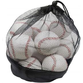 Tebery 12 Pack Standard Size Adult Baseballs Unmarked & Leather Covered Training Ball in Saudi Arabia