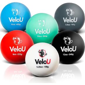 Professional Weighted Balls For Baseball: Withstands 18,000 Throws - Plyo Balls Baseball - Weighted Baseballs For Pitching & Throwing - Increase Your Throwing Velocity With Weighted Training Baseballs in Saudi Arabia