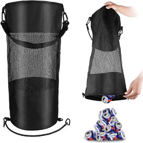 أكياس قمامة القوارب من Pecihiko، قوارب شبكية قابلة للطي وقابلة لإعادة الاستخدام، حاوية قمامة لتخزين القمامة، حاوية سلة المهملات مع إغلاق برباط للقوارب في الهواء الطلق، وصيد الأسماك، والتخييم in Kuwait