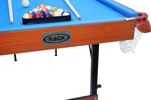 RACK Crux 55-inch Folding Billiard/Pool Table - Portable and Space-Saving Entertainment! in Kuwait