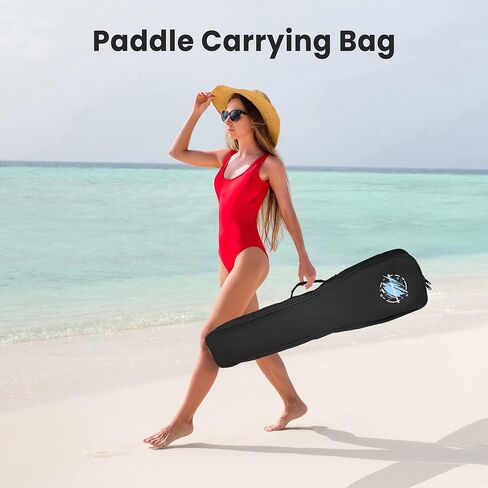 SereneLife Stand Up Paddle-Board Adjustable Paddle - Adjustable Water Paddle Oar for SLSUPB105 Free-Flow Inflatable SUP Stand Up Water Paddle-Board - in Kuwait