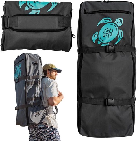 Snapback Enterprises Paddle Board Backpack- Travel Backpack Bag for Paddle Board- Large Capacity Surfboard Bag- Paddle Board Bag for Water Sports- Waterproof Storage Bag- Backpack for Paddle Boards in Saudi Arabia