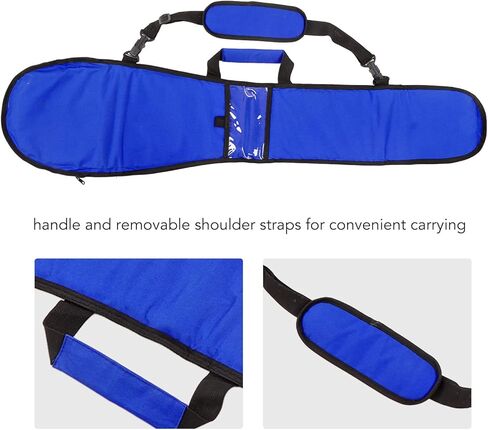 حقيبة حمل المجداف من SPYMINNPOO، حقيبة حمل مجداف زورق الكاياك، حقيبة تخزين مجداف القارب، غطاء الحقيبة لقوارب التجديف in Kuwait