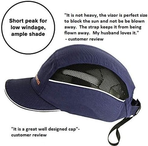 Middle Harbour Booma Protective Sailing Sports Safety Cap with Bump Cap Insert for Youth and Adults Blue in Saudi Arabia
