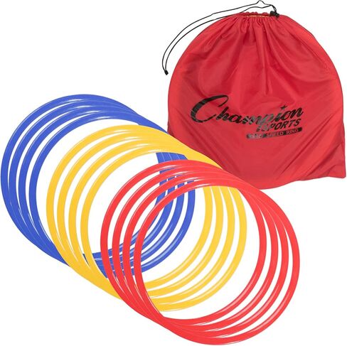 Champion Sports Speed Ring Set Yellow, One Size in Saudi Arabia