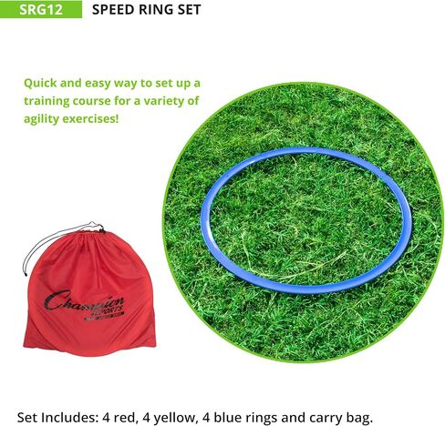 Champion Sports Speed Ring Set Yellow, One Size in Saudi Arabia