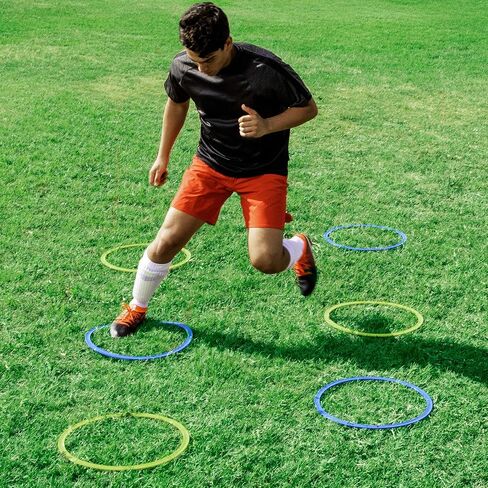 Champion Sports Speed Ring Set Yellow, One Size in Saudi Arabia