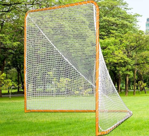 Portable Mini 6x6 Lacrosse Practice Training Goal Nets for Backyard Portable Mini 6x6 Lacrosse Practice Scoop Nets for Kids Men Womens Metal Portable Lacrosse Goal Net 6x6 FT with Bag in Kuwait