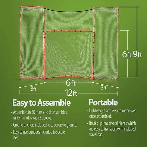 لاكروس سكوب 3 في 1 هدف لاكروس مع مساندة وهدف in Kuwait