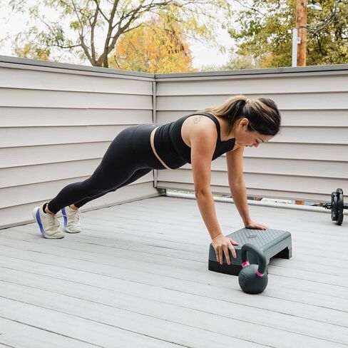 The Step Aerobic Platform for Home Workout, Aerobic Step Exercise Equipment for Exercise, Lightweight Adjustable Height Workout Equipment in Kuwait