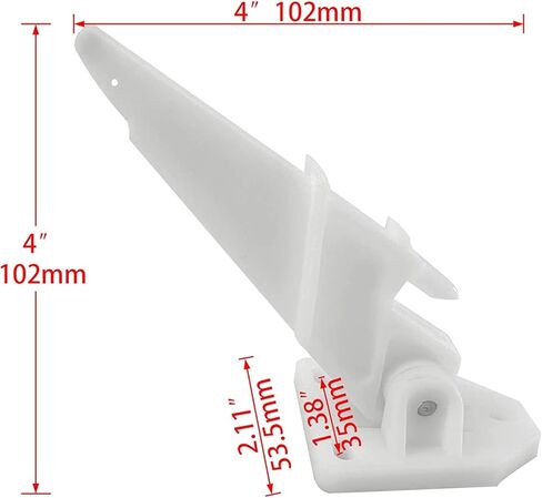 ايسور مارين مجموعة مقياس سرعة القارب، عداد سرعة عالمي للانبوب الطيار 80 ميل في الساعة، ملحقات ادوات صغيرة محمولة من بلاستيك PVC، انابيب من بلاستيك PVC بطول 20 قدم in Kuwait