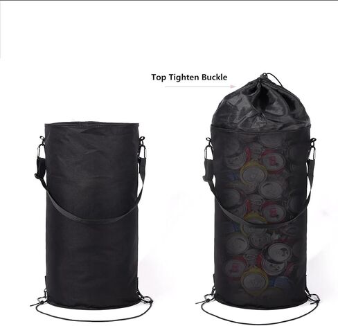 JZLiner قارب حاوية القمامة كبيرة قابلة للطي كيس النفايات كاياك اكسسوارات للقوارب أسود مانعة للتسرب للتخييم الصيد in Kuwait