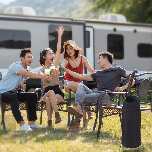 JZLiner قارب حاوية القمامة كبيرة قابلة للطي كيس النفايات كاياك اكسسوارات للقوارب أسود مانعة للتسرب للتخييم الصيد in Kuwait