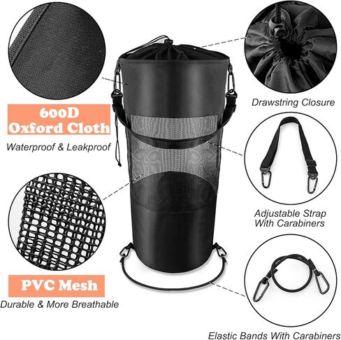 أكياس قمامة القوارب من Pecihiko، قوارب شبكية قابلة للطي وقابلة لإعادة الاستخدام، حاوية قمامة لتخزين القمامة، حاوية سلة المهملات مع إغلاق برباط للقوارب في الهواء الطلق، وصيد الأسماك، والتخييم in Kuwait