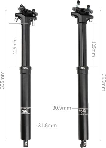 EXAFORM KS 900i Mountain Bike Cable Lift Seatpost Internal Cable 30.9 31.6mm Seatpost in Saudi Arabia