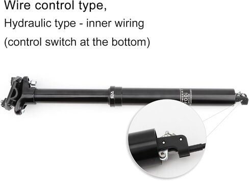 EXAFORM KS 900i Mountain Bike Cable Lift Seatpost Internal Cable 30.9 31.6mm Seatpost in Saudi Arabia