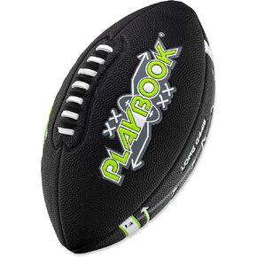 Franklin Sports Youth Football - Playbook Junior Football with Route Diagrams - Small Football, Perfect for Kids in Peewee and Youth Football