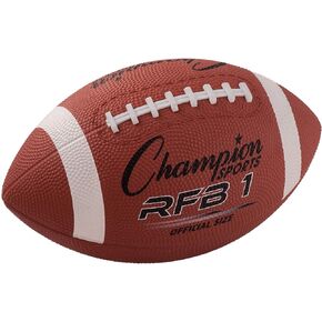 Champion Sports Rubber Football - Multiple Sizes in Saudi Arabia
