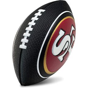 Franklin Sports NFL Team Foam Footballs - Soft Foam Youth Mini Footballs for All NFL Teams - Kids Junior 8.5" Football + Air Pump Sets - Official NFL Licensed Footballs