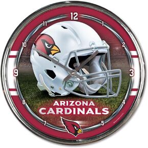 WinCraft NFL Chrome Clock, 12" x 12"
